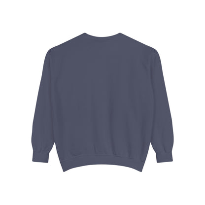 Lavender Stem Sweatshirt — Minimal Floral Crewneck