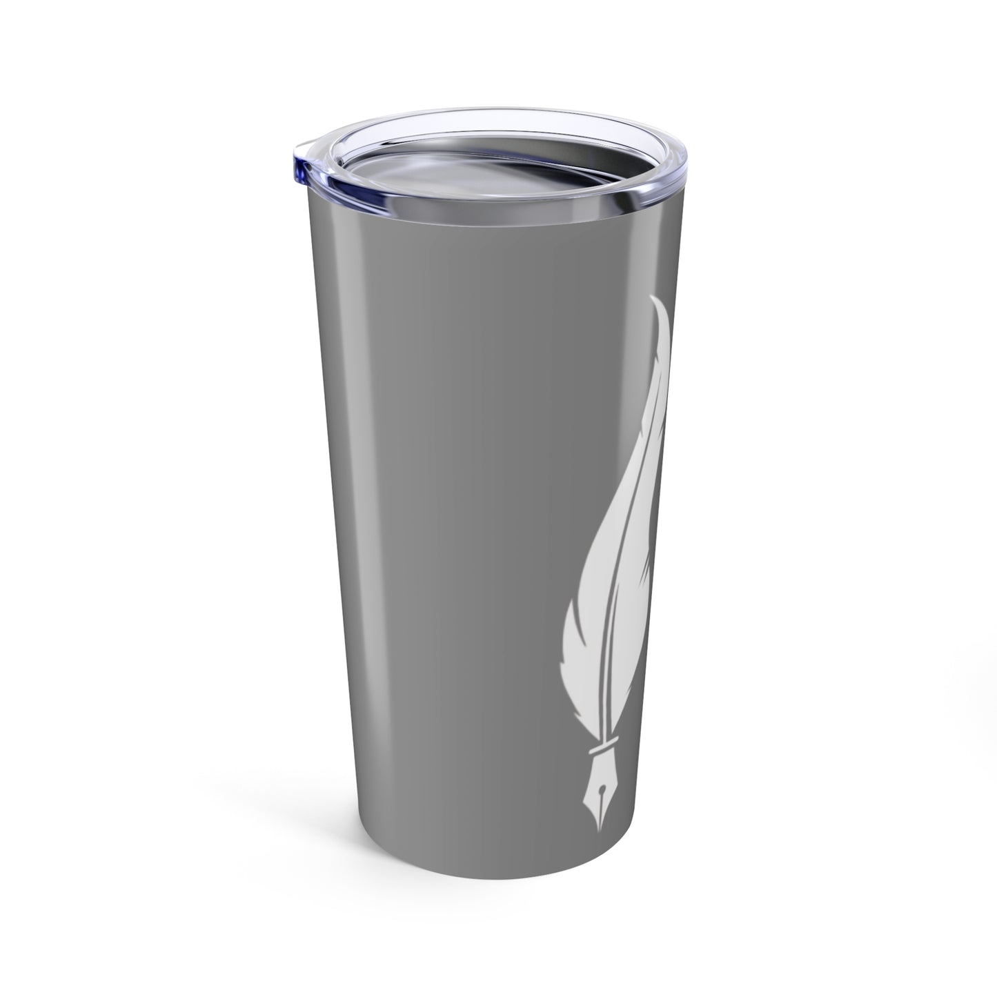 Stylish 20oz Tumbler with Feather Design - Perfect for Gifts, Travel, and Daily Hydration