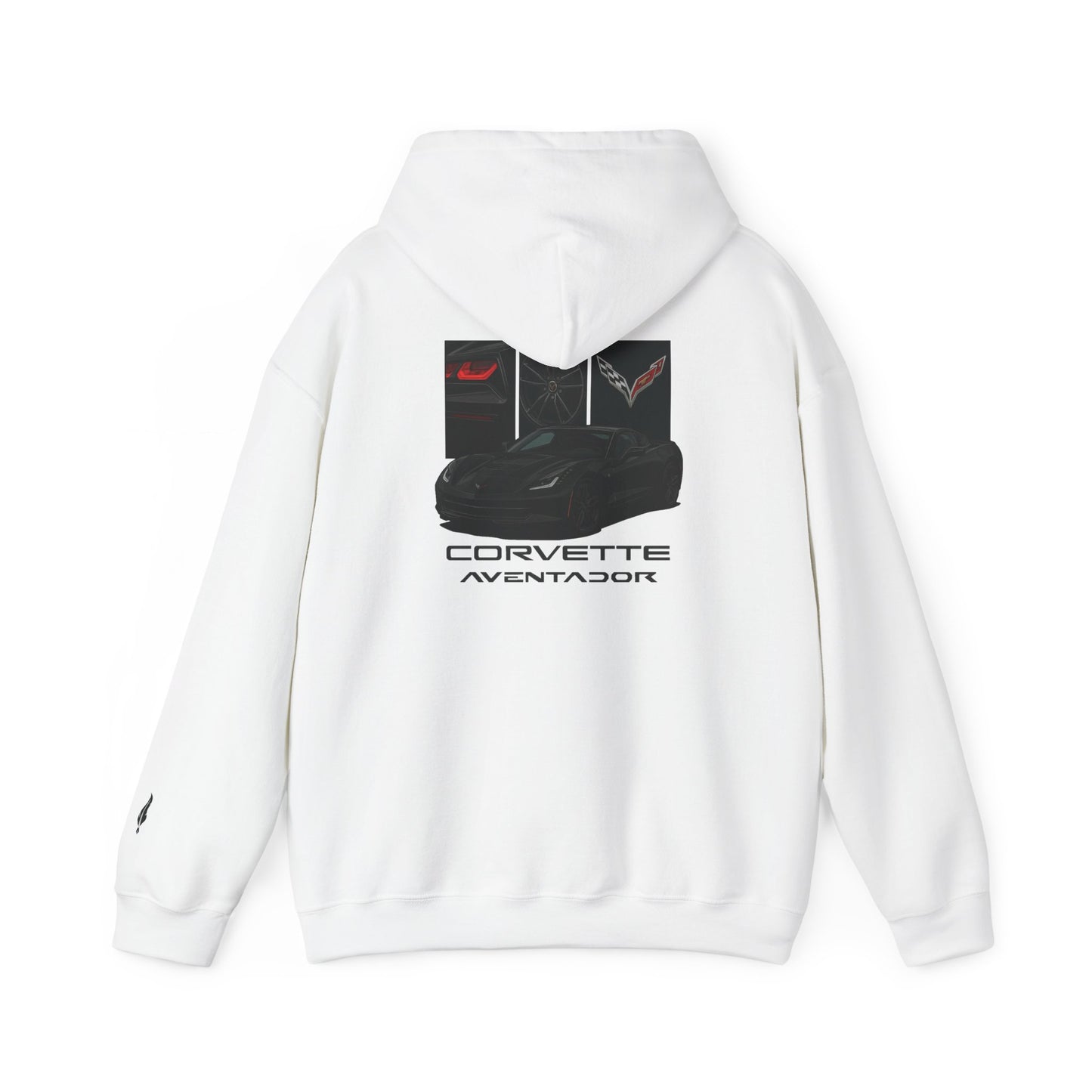 Corvette Aventador Hoodie — Luxury Sports Car Graphic Pullover