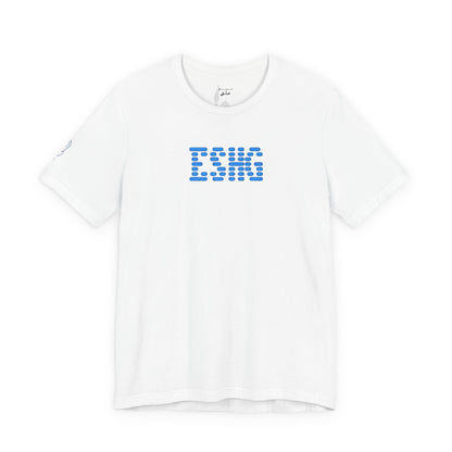 Stylish Unisex Tee with Blue Design | Casual Wear, Gift for Him, Everyday Fashion, Summer Essential, Trendy Streetwear