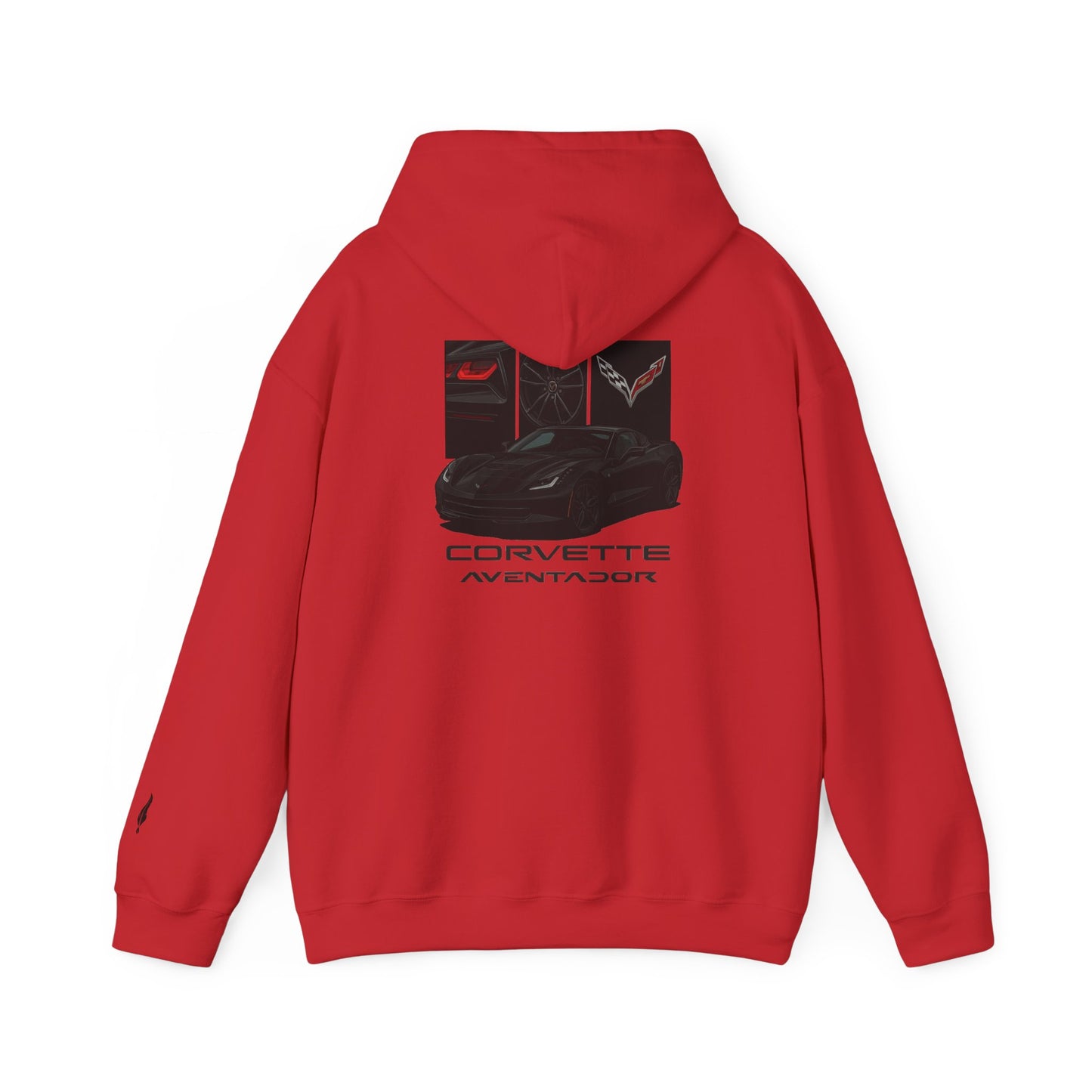 Corvette Aventador Hoodie — Luxury Sports Car Graphic Pullover