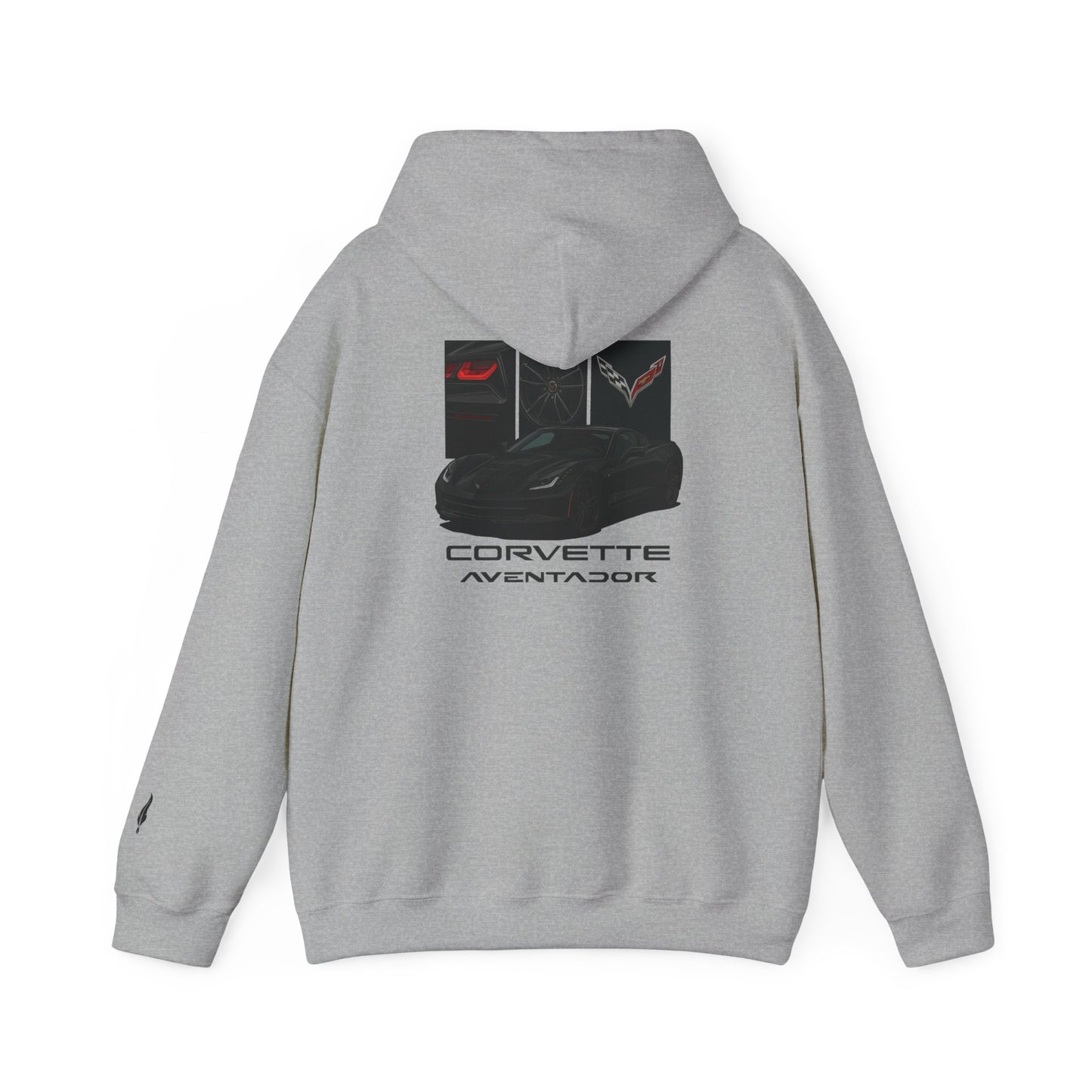 Corvette Aventador Hoodie — Luxury Sports Car Graphic Pullover