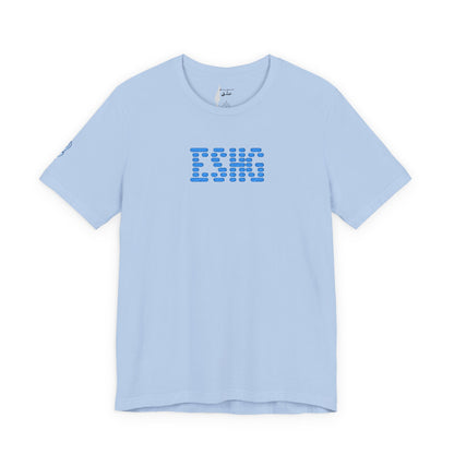 Stylish Unisex Tee with Blue Design | Casual Wear, Gift for Him, Everyday Fashion, Summer Essential, Trendy Streetwear
