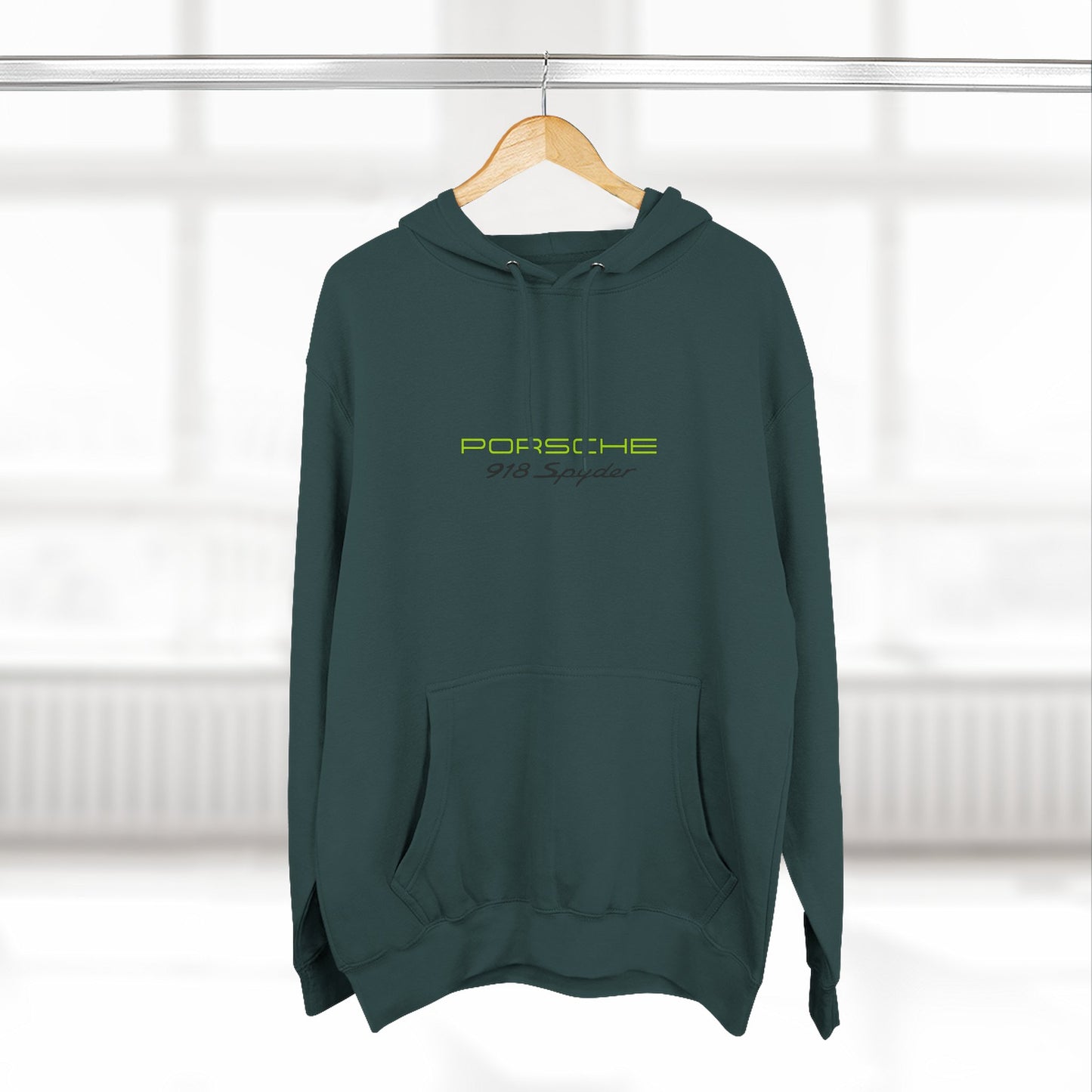 Porsche 918 Souder Fleece Hoodie - Stylish Auto Enthusiast Apparel, Perfect Gift for Car Lovers, Road Trip Outfit, Birthday Present, [...]