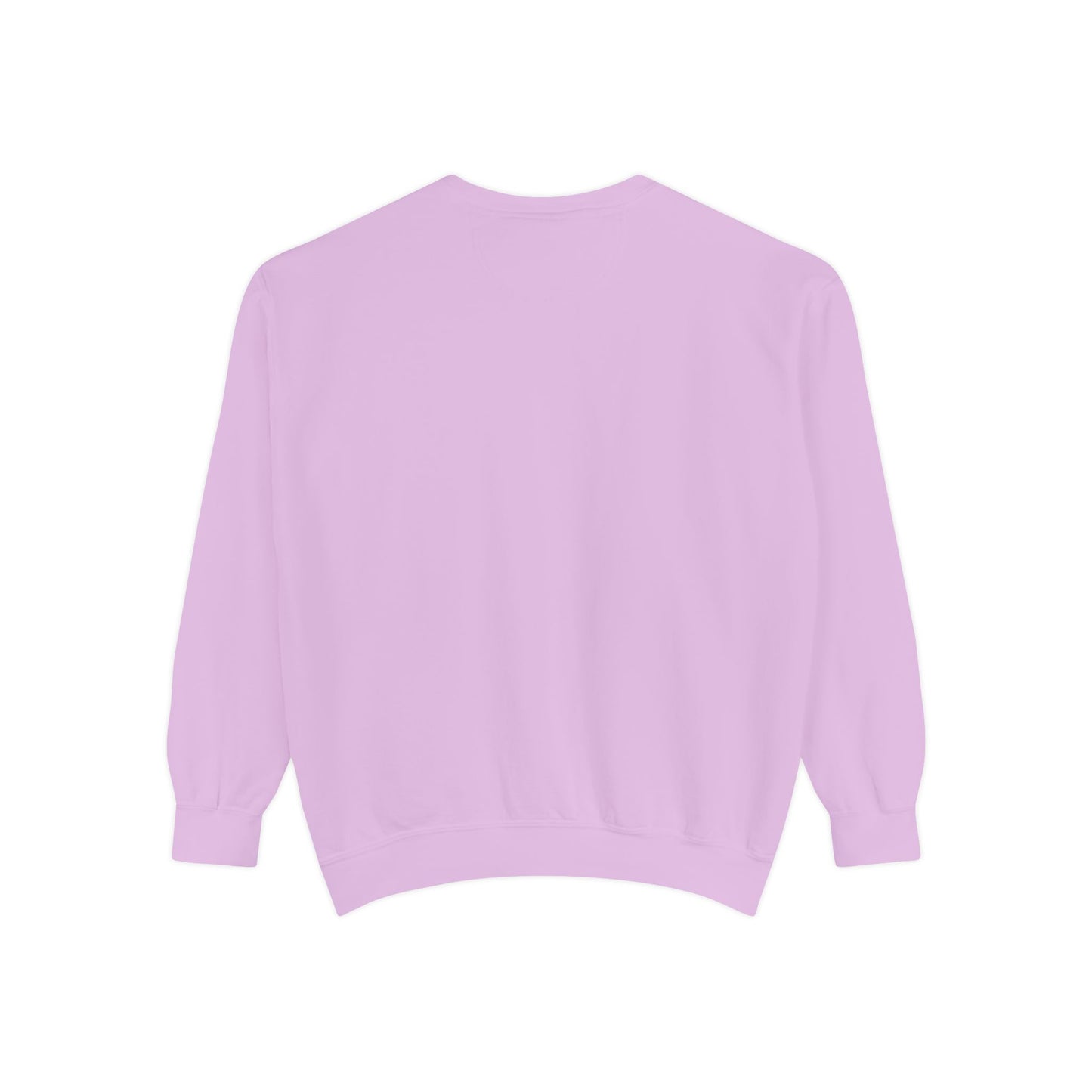 Lavender Stem Sweatshirt — Minimal Floral Crewneck
