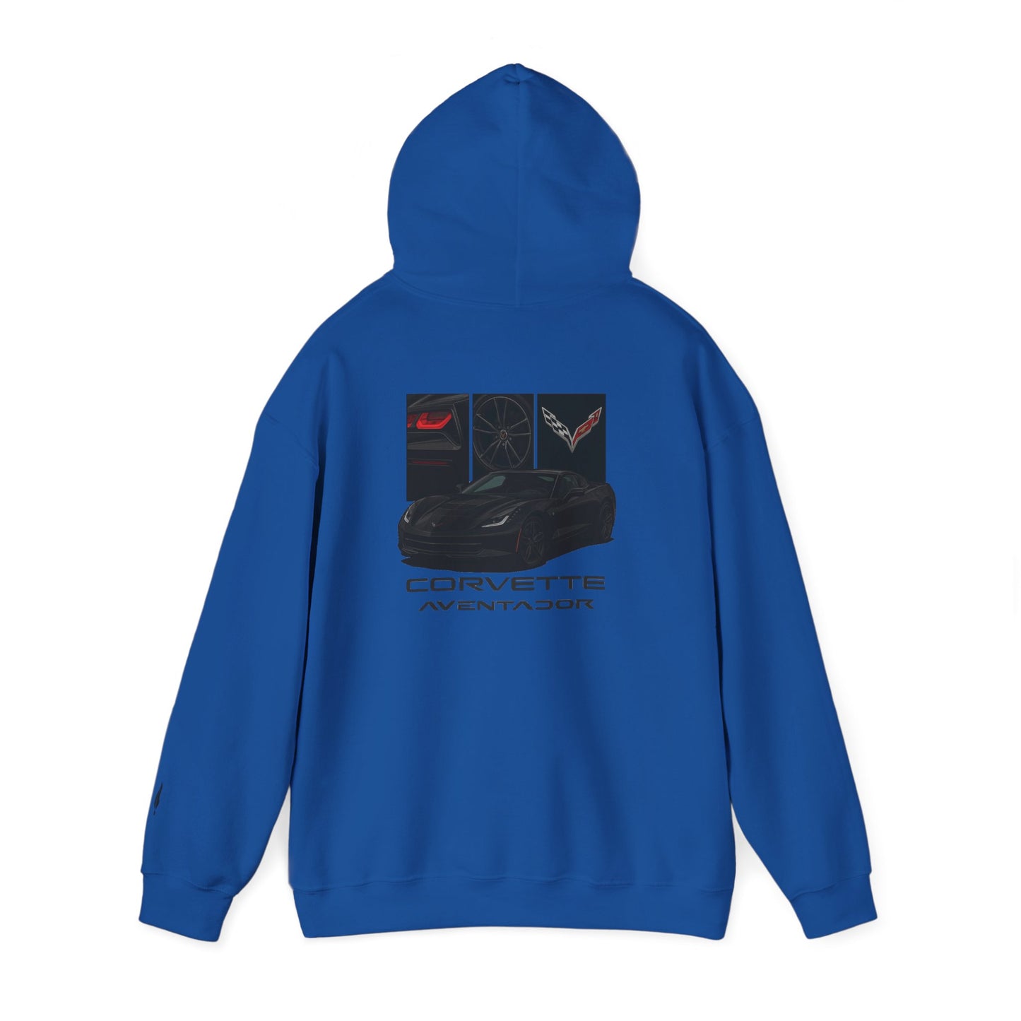 Corvette Aventador Hoodie — Luxury Sports Car Graphic Pullover