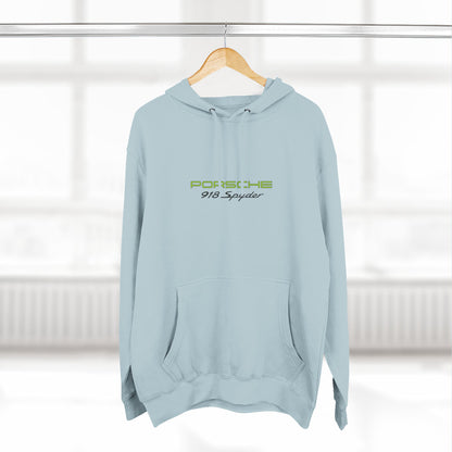 Porsche 918 Souder Fleece Hoodie - Stylish Auto Enthusiast Apparel, Perfect Gift for Car Lovers, Road Trip Outfit, Birthday Present, [...]