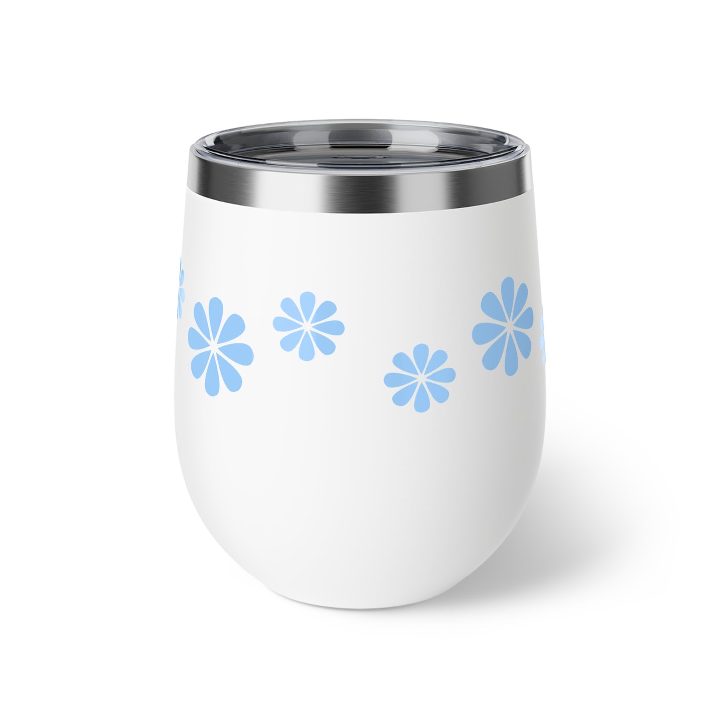 Charming Floral Insulated Cup, 12oz, Travel Mug, Cute Drinkware, Gifts for Her, Summer Cup, Outdoor Entertaining