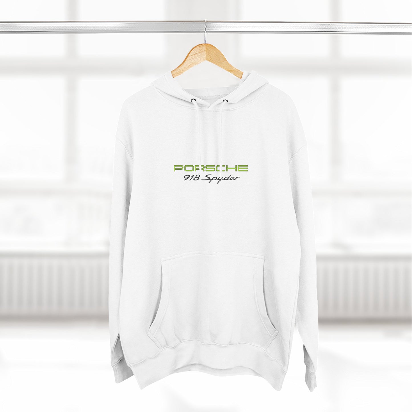 Porsche 918 Souder Fleece Hoodie - Stylish Auto Enthusiast Apparel, Perfect Gift for Car Lovers, Road Trip Outfit, Birthday Present, [...]